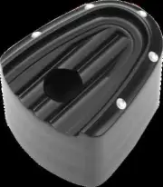 Covington Ignition Cover Dimpled Black Harley Electra Glide 07-12