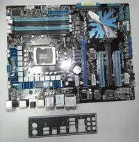 在飛比找Yahoo!奇摩拍賣優惠-華碩P7P55D-E LGA1156支援usb3.0 sat