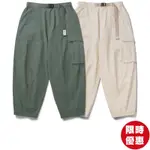 FILTER017 POCKET WIDE TAPERED PANTS 不對稱拼接 棉質錐形 軍褲 (二色) 化學原宿