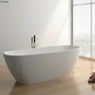 Freestanding Bath 1700mm MARRISA Matte White Stone #ST18