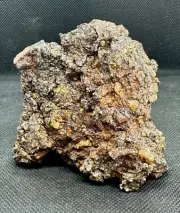 BRAHIN METEORITE PALLASITE STABILIZED ROUGH SPECIMEN WITH CRUST 304,1 g