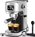 20 Bar Espresso Machine, Fast Heating Automatic Latte & Cappuccino Maker