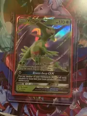 Pokemon TCG 1x Virizion GX 34/214 Ultra Rare NM Fast Shipped!