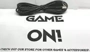 6ft Black USB Charging Cable Compatible w/ PlayStation 3 + Wii U Pro Controller