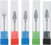 Nail Polishing Grinding Head Nail Drill Bits Set for Manicure Tool Tungsten Steel