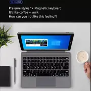 10.5" Laptop 2-In-1 8GB 256GB Windows 11 Ultra-thin aluminum alloy Tablet