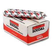 Soudal Soudaflex 45FC Polyurethane Adhesive Sealant - Pro Concrete Grey - 600ml (MPN: 146020)
