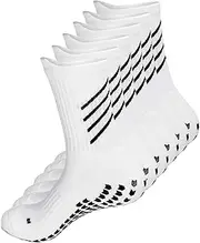 [Gogogoal] Non-Slip Football Socks Men Women Grip Socks Football Non-Slip Sports Socks for Rugby Basketball Yoga Hiking Running Handball