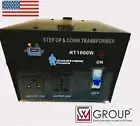 ROCKSTONE POWER Voltage Converter Transformer - Step Up/Down 110V/120V/220V/240V