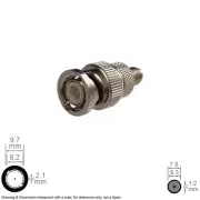 Coax RF Antenna Adapter Connector Converter BNC Male SMA Female