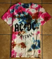 AC/DC Highway To Hell Tour Official Graphic Tee Worn In Men's Size Small