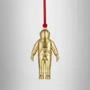 WATERFORD 2024 CHRISTMAS SPACEMAN GOLDEN ORNAMENT 1070358.NEW IN BOX