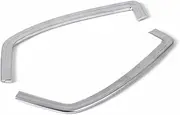 Car Repa 2Pcs Chrome Front Door Pillar Stereo Tweeter Speaker Frame Cover Trim for Benz GLK300 GLK260 X204 GLK 2009 2010 + Spare partsir