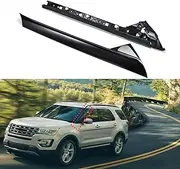 SHUNSEN A-Pillar Front Molding Windshield Trim Left Outer & Inner Replacement for 2011-2019 Ford Explorer 926-450 BB5Z7803136AA BB5Z-7803136-AB BB5Z7803136BA BB5Z7803144AA(Driver Side)