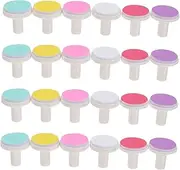 WOFASHPURET 24Pcs Nail File Pads Safe Electric Nail Trimmer Grinding Heads for Nail Care Comfortable Durable Polish Discs for Newborn Grooming