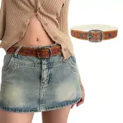 Cowgirl Waist Chain Casual Buckle Vintage Waist Ceinture Lady Cowgirl Belt