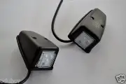 # 2 x Front LED White Lights Cabin Roof Door Marker Lamps Truck Trailer Van Bus