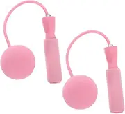 1 Pair Cordless Skipping Rope for Adults No Tangles Portable Jumping Rope for Fitness for Workouts and