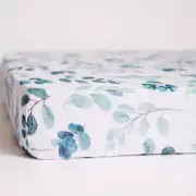 Eucalyptus Mini Crib Fitted Sheet - 100% Cotton Baby Bedding Boy/Girl Nursery