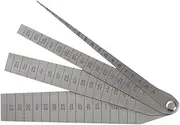 Starrett 267 Taper Gage, Spring Tempered Steel, 1/16" to 1-1/16" Range