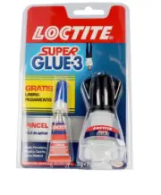 Loctite Super Glue - 3 Pincel 5g + 2g