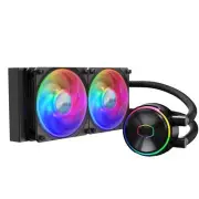 Cooler Master MasterLiquid PL240 FLUX AIO CPU Liquid Cooler ARGB 240 mm
