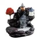 Handcraft Burner Censer Backflow Holder Incense Waterfall Burner