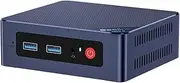 Beelink MINI-S12 Pro Mini PC, 12th Gen Intel Alder Lake-N100 Processor (up to 3.4GHz) Mini Computer, 16G RAM 500GB SSD Business Mini Desktop PC, Dual HDMI/WiFi6/BT 5.2/RJ45/WOL/Auto Power On