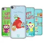 HEAD CASE DESIGNS OWL XMAS HARD BACK CASE FOR APPLE iPOD TOUCH MP3
