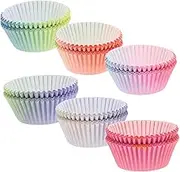 300 Pcs Gradient Cupcake Liners Greaseproof Baking Cups for Muffins for Birthday Parties Weddings Showers Sustainable Paper Material Versatile Use