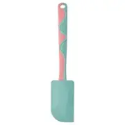10" Pink Silicone Spatula Heat Resistant for Non Stick Cookware Rubber Scraper