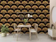 3D Sector Seamless Wallpaper Wall Mural Removable Self-adhesive 174