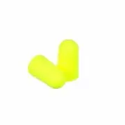 3M™ E-A-Rsoft™ Yellow Neons™ Uncorded Earplugs Reg Size Noise Reduction 50 pack