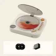 SA-059 HiFi Vinyl CD Player Portable Bluetooth Audio Player DC 5V/2A
