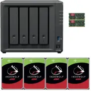 Synology DS423+ 4-Bay NAS 6GB RAM 16TB (4x4TB) of Seagate Ironwolf Drives