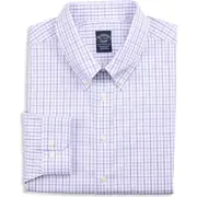 Brooks Brothers Big & Tall Non-Iron Tattersall Check Dress Shirt