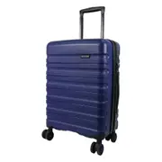 Pierre Cardin Durable Versitle Steady Hard Shell Suitcase Cabin 54cm - Blue