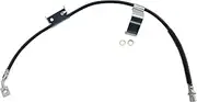 TRQ Front Right Brake Hose Passenger Side Compatible with 08-09 H2 07-10 Sierra 2500 HD 08-10 Sierra 3500 HD Silverado 2500 HD Silverado 3500 HD 07-13 Suburban 2500 Yukon XL 2500