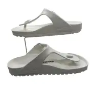 Birkenstock Gizeh Essentials EVA Sandals Size 36 / Wm 5 Regular Fit White NIB