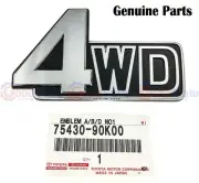 Genuine Toyota LandCruiser 60 Series FJ BJ Rear Back Tailgate Badge Emblem 4WD
