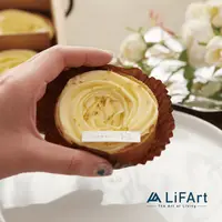 在飛比找生活市集優惠-【LiFArt】熟成玫瑰檸檬塔(6入/盒) 流浪者甜點研究室