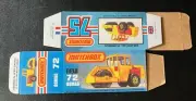 Matchbox Superfast #72 Bomag Roller ‘77-‘82 Type L Repro Box