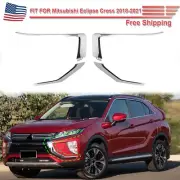 For Mitsubishi Eclipse Cross 18-21 Front Bumper Grill Molding Chrome Trim Strip (for: Mitsubishi)