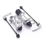 MTB Road Bike V-brake 32 / 36 Holes Silver Hub for 8/9 Speeds with Q/R Skewer
