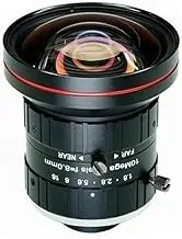 HD Industrial Lens 8mm 100,000 Pixel C-Mount Manual Iris Focus Aperture F1.8 to F16 1 Inch for Surveillance Security IP Cameras