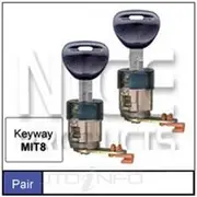 Nice Door Lock Barrel - Pair, NDL44R
