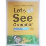 英文｜二手｜LET'S SEE GRAMMAR INTERMEDIATE 文法練習 寂天文化 初版