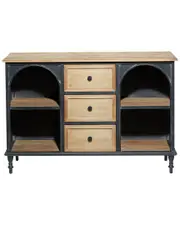 Peyton Lane Wood Farmhouse Cabinet