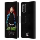 OFFICIAL WWE JEFF HARDY LEATHER BOOK WALLET CASE COVER FOR SAMSUNG PHONES 1