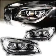 Car Styling LED Headlight Projector Lens DRL Automotive Accessories Compatible With BMW F02 Headlights 2009-2014 740i 730i 735i F01